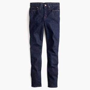 J.Crew 9" High Rise Toothpick Jeans